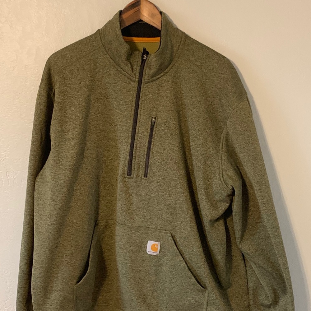 Carhartt Quarter Zip Jacket (with front pocket)